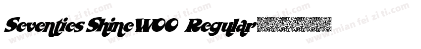 SeventiesShineW00 Regular字体转换